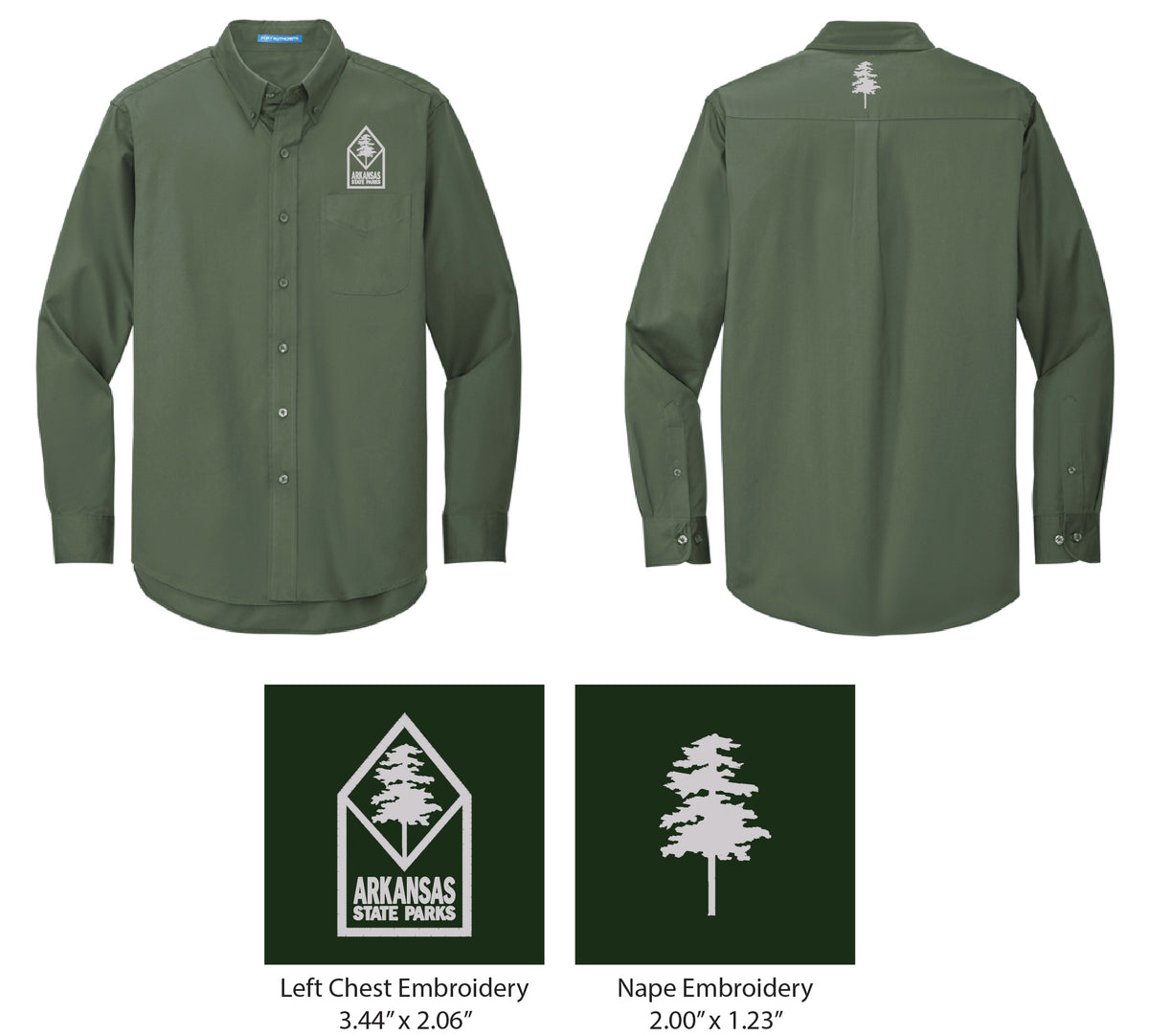 ASP | Port Authority® Long Sleeve Easy Care Shirt (S608)