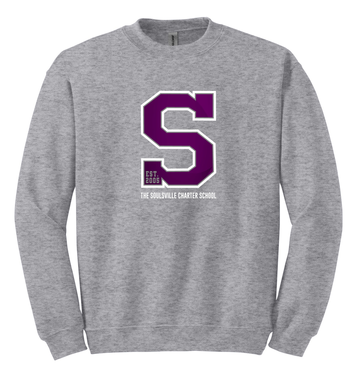 SV Middle School | Grey Varsity Sweatshirt