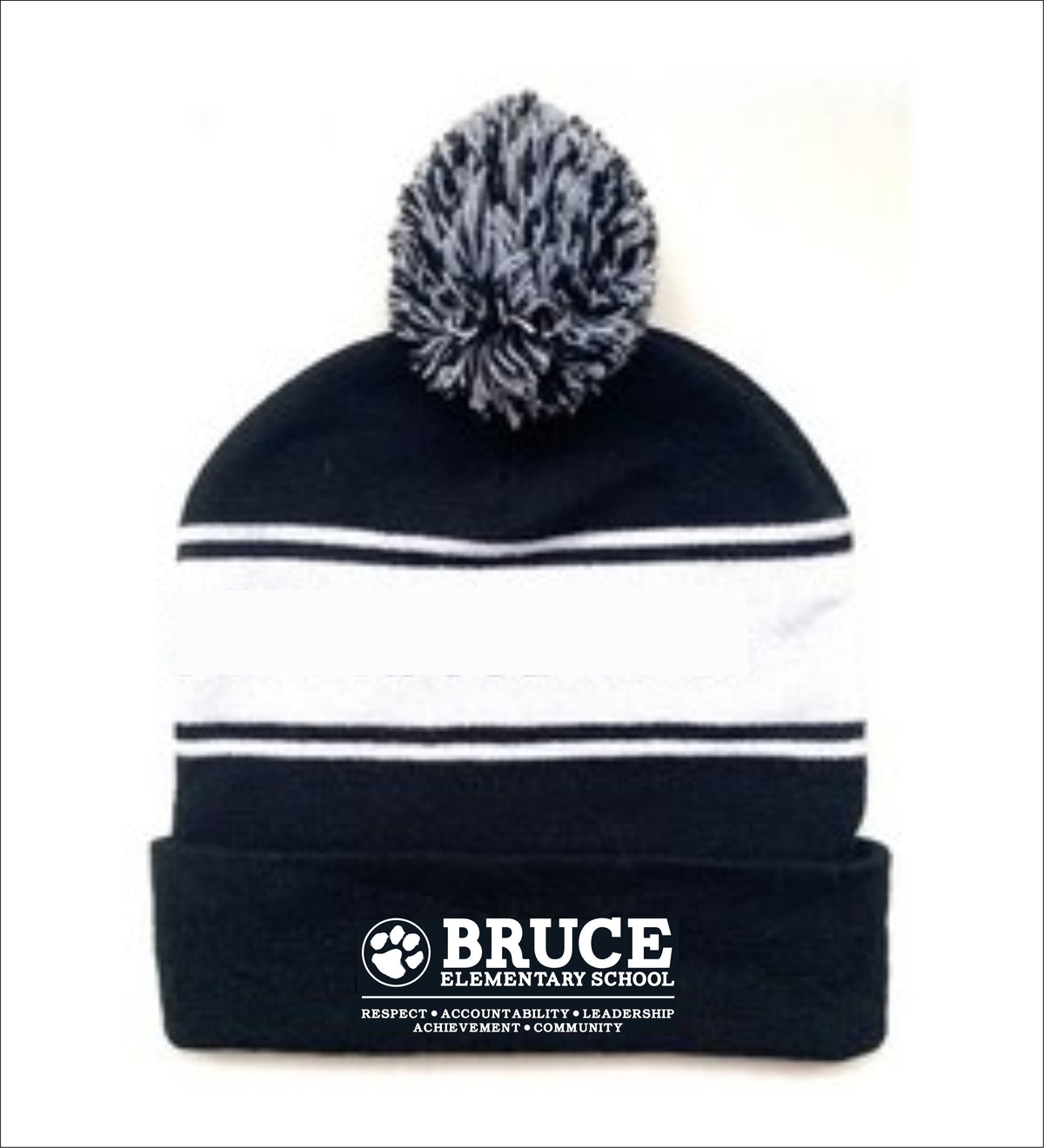 Bruce Elem. | Christmas Pom Beanie