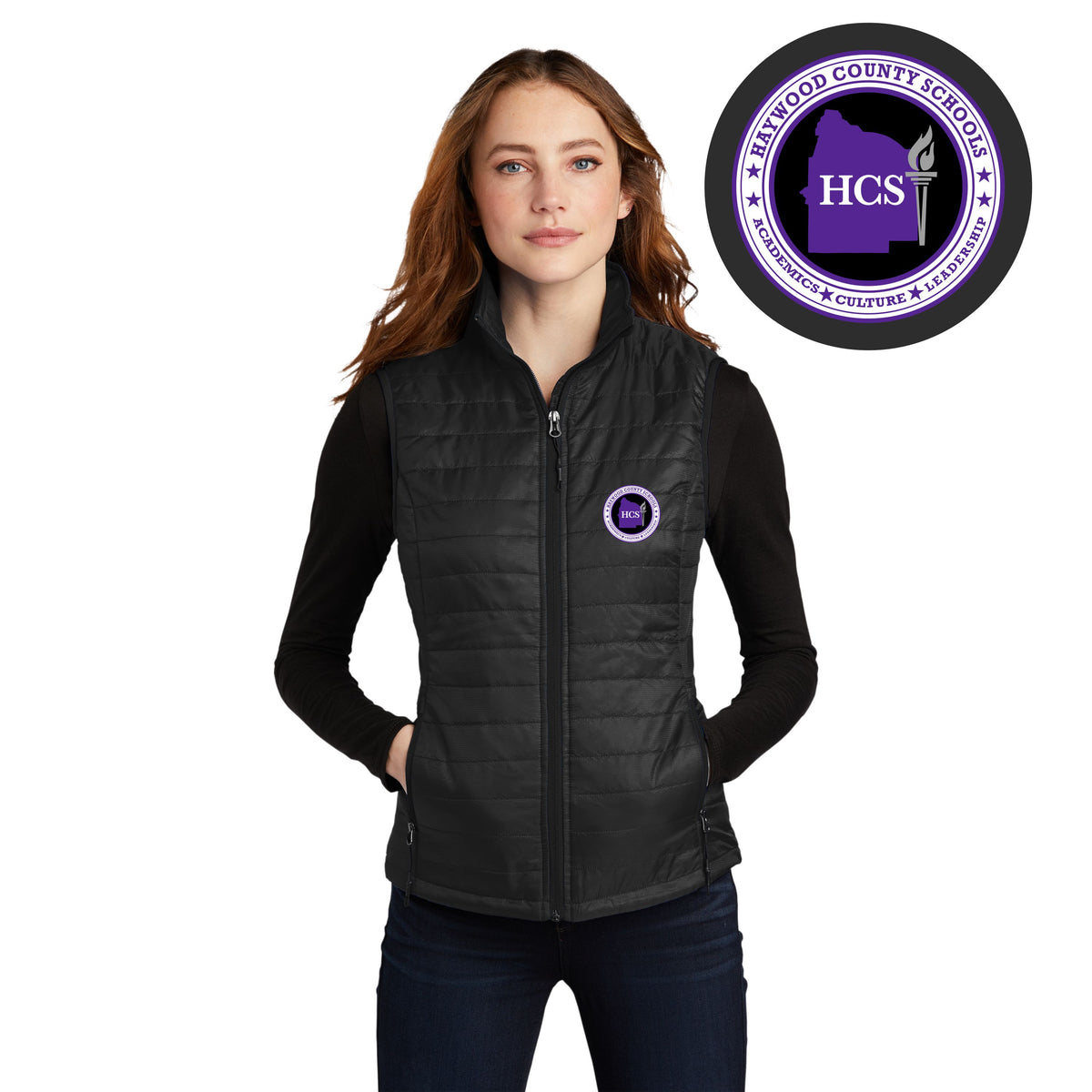 Haywood | Ladies Packable Puffy Vest