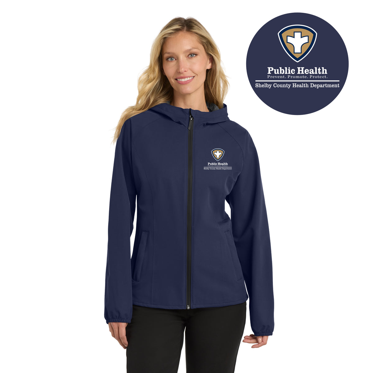 Shelby County Health Dept. | Women's Essential Rain Jacket