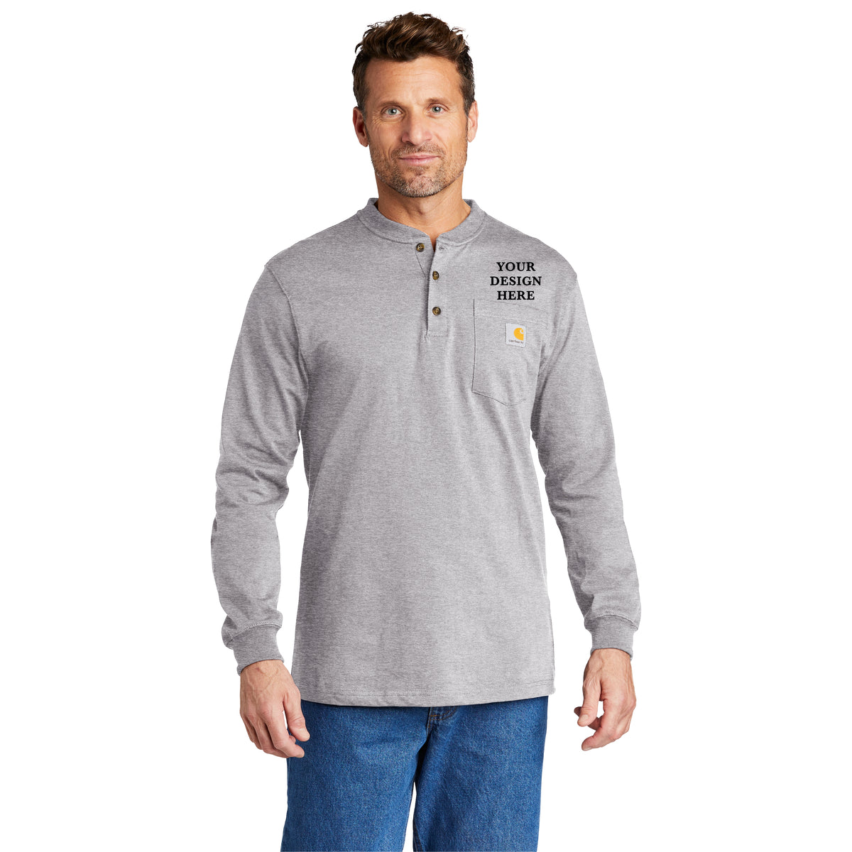 Carhartt | Long Sleeve Henley T-Shirt