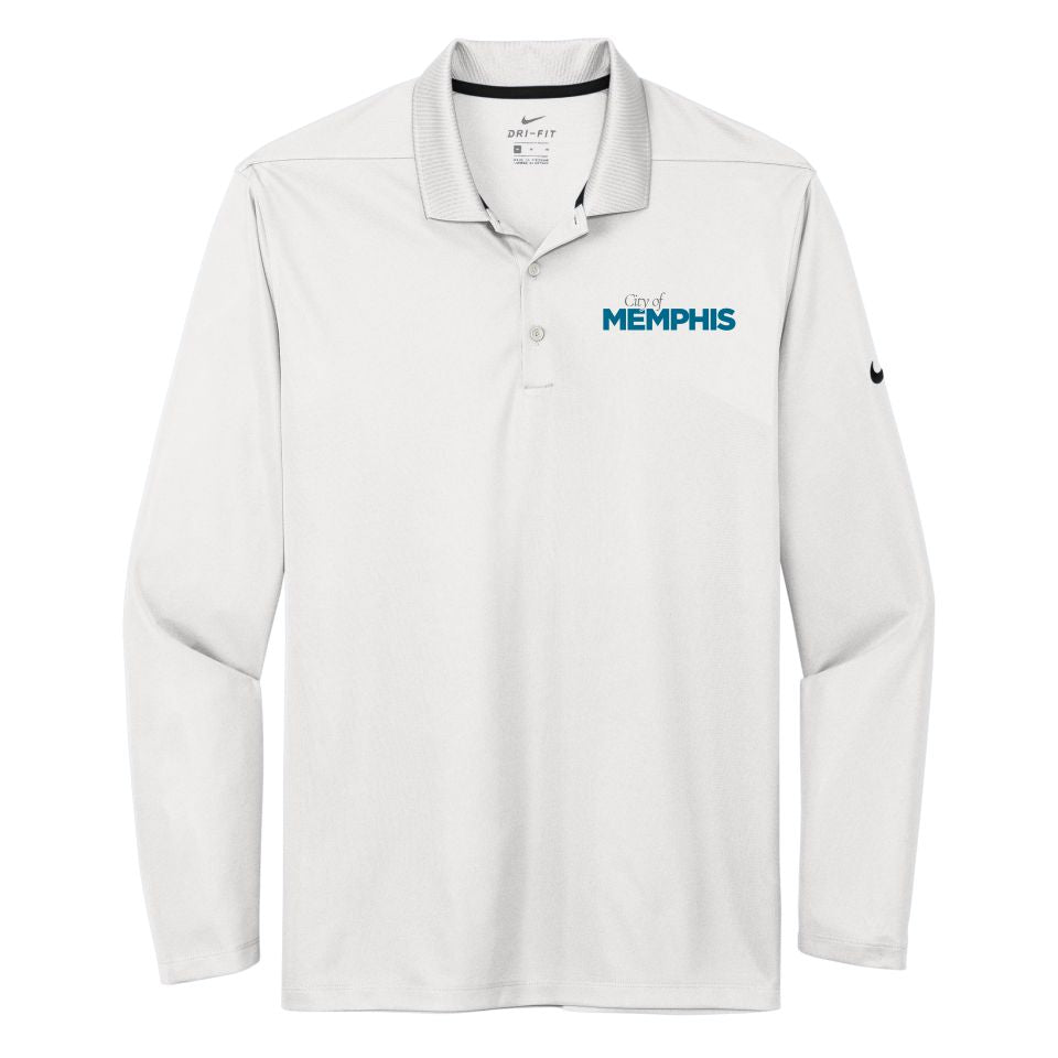 City of Memphis | Nike Dri-FIT Micro Pique 2.0 Long Sleeve Polo (NKDC2104)